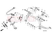 HONDA FJS400D9 SILVER WING 400 2009 F-25 SUPPORT