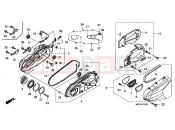 HONDA FJS400A9 SILVER WING 400 ABS 2009 E-12 LENGŐKAR