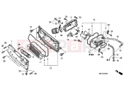 HONDA FJS400A9 SILVER WING 400 ABS 2009 F-22 AIR FILTER