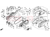 HONDA FJS600A9 SILVER WING 600 ABS 2009 E-12 SWING ARM