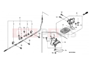 HONDA FJS400A9 SW-T400 ABS 2009 F-5-2 PARKING BRAKE