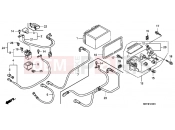 HONDA FJS400A9 SW-T400 ABS 2009 F-21 BATTERY