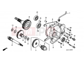 HONDA SRX50X Shadow 50 1999 E-8 TRANSMISSION