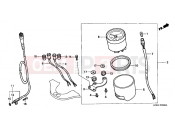 HONDA SRX50X Shadow 50 1999 F-2 SPEEDOMETER