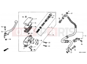 HONDA SRX50X Shadow 50 1999 F-4 FRONT MASTER CYLINDER
