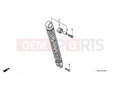 HONDA SRX50X Shadow 50 1999 F-21 REAR SHOCK ABSORBER