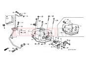 HONDA CH125P Spacy 125 1993 E-1 VALVE COVER