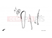 HONDA CH125P Spacy 125 1993 E-5 TIMING CHAIN ​​/ TENSIONER