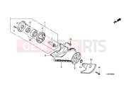 HONDA CH125P Spacy 125 1993 E-9 OIL PUMP