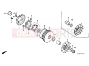 HONDA CH125P Spacy 125 1993 E-12 DRIVE FRONT
