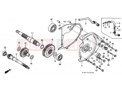 HONDA CH125P Spacy 125 1993 E-14 TRANSMISSION