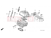 HONDA SA75M Vision 1991 E-2 CYLINDER / CYLINDER HEAD