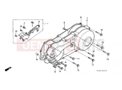 HONDA SA75M Vision 1991 E-5 LEFT SIDE COVER