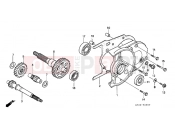 HONDA SA75M Vision 1991 E-8 TRANSMISSION