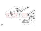 HONDA SA75M Vision 1991 F-19 FRONT FLASHING