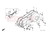 HONDA SA75P Vision 1993 E-5 LEFT CRANKSHAFT COVER