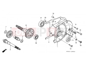HONDA SA75P Vision 1993 E-8 TRANSMISSION