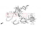 HONDA SA75P Vision 1993 F-5 FRONT COVER