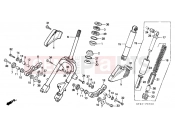 HONDA SA75P Vision 1993 F-7 FRONT FORK