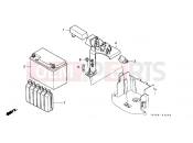 HONDA SA75P Vision 1993 F-13 BATTERY