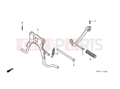 HONDA SA75P Vision 1993 F-17 SUPPORT