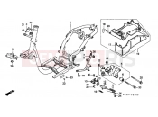 HONDA SA75P Vision 1993 F-22 FRAME HOUSING