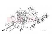 HONDA NPS505 Zoomer 2005 E-2-1 CYLINDER HEAD (NPS505 / 6)