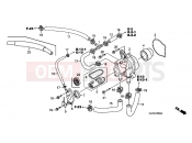 HONDA NPS505 Zoomer 2005 E-5 WATER PUMP