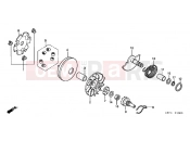 HONDA NPS505 Zoomer 2005 E-10 DRIVE FRONT / DRIVE SHAFT