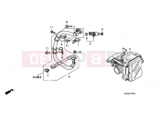 HONDA NPS505 Zoomer 2005 E-15-1 THROTTLE HOUSING (NPS505 / 6)