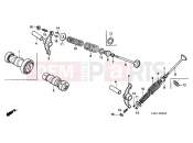 HONDA ST70C DAX 1982 E-3 CAMSHAFT / VALVE