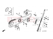 HONDA ST70C DAX 1982 E-4 TIMING CHAIN ​​/ TENSIONER