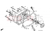 HONDA ST70C DAX 1982 E-5 RIGHT CRANKSHAFT COVER