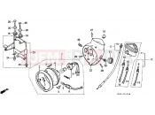 HONDA ST70C DAX 1982 F-1-3 HEADLIGHT / SPEEDOMETER