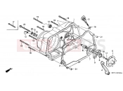 HONDA C70ZC C70 1982 E-5 RIGHT CRANKSHAFT COVER