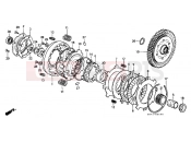 HONDA C70ZC C70 1982 E-6 CLUTCH