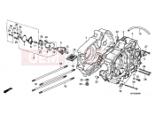 HONDA C70ZC C70 1982 E-8 CRANKSHAFT / OIL PUMP