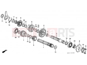 HONDA C70ZC C70 1982 E-10 TRANSMISSION