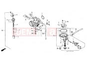 HONDA C70ZC C70 1982 E-13-1 CARBURETOR (2)
