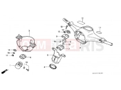 HONDA C70ZC C70 1982 F-3 STEERING HANDLE / UPPER AXLE