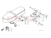 HONDA C70ZC C70 1982 F-11 DOUBLE SEAT
