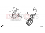 HONDA AFS110CSFF AFS110CSF 2015 E-11 GENERATOR