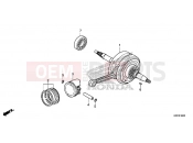 HONDA AFS110CSFF AFS110CSF 2015 E-16 CRANKSHAFT / PISTON