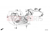 HONDA AFS110CSFF AFS110CSF 2015 F-1 HEADLIGHT