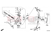 HONDA AFS110CSFF AFS110CSF 2015 F-5 FRONT BRAKE MASTER CYLINDER
