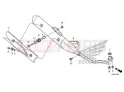 HONDA AFS110CSFF AFS110CSF 2015 F-27 EXHAUST DRUM