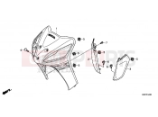 HONDA AFS110CSFF AFS110CSF 2015 F-44 FRONT COVER
