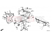 HONDA AFS110CSFF AFS110CSF 2015 F-44-10 MAIN PIPE COVER