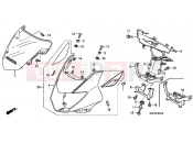 HONDA CBF1505 CBF150 2005 F-30 FRONT ENGINE HOUSING (CBF1505 / M5 / 6 / M6)