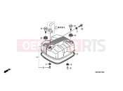 HONDA CBF1506 CBF150 2006 VALVE COVER E-1 (CBF1505 / M5 / 6 / M6)
